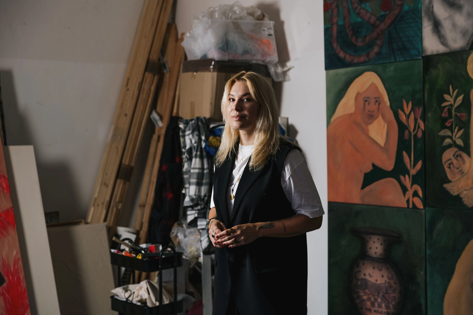 Laura Limbourg: Inspiration for New Paintings Strikes Me While Running