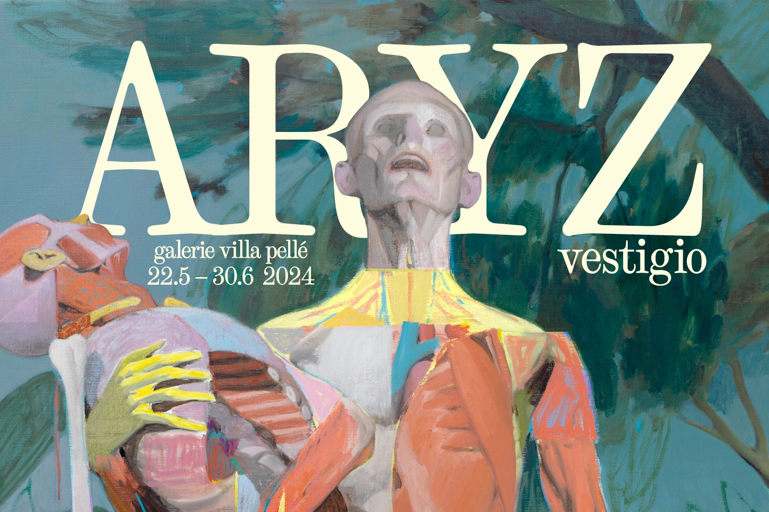 The works of Aryz, an icon of street art and a Spanish painter, will fill the Prague Villa Pellé Gallery.