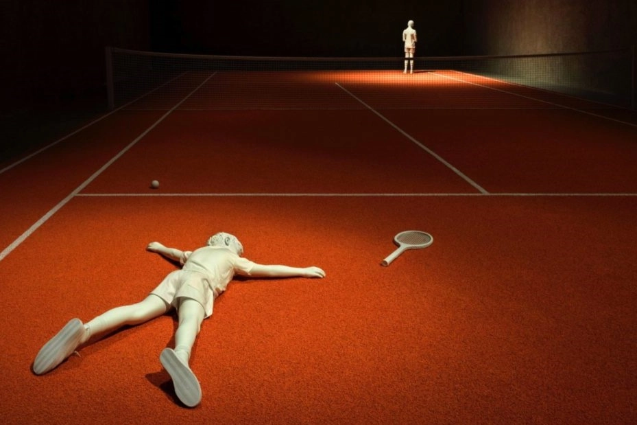 A Tennis Court in the Middle of a Gallery: Scandinavian Artists Elmgreen & Dragset