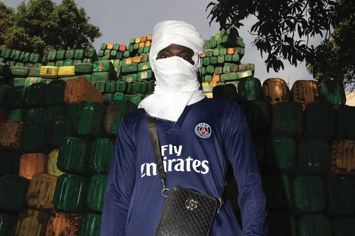 The biggest Barca fans are in Casablanca, Bamako, and Dakar, says artist Émile-Samory Fofana