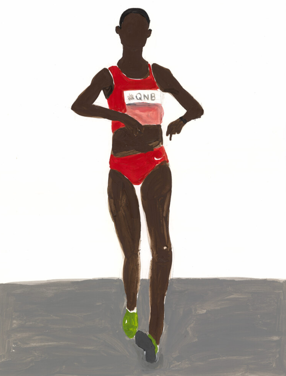 Didier Viodé: Run (2022). Source: www.artsy.net.