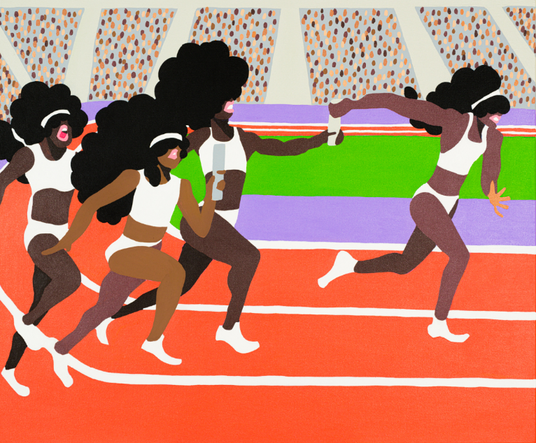 Sheena Rose, Favorite Moment (Relay), 2024. Source: artsy.net