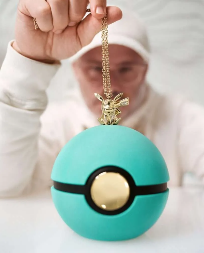 Jewelry collection created in collaboration with Tiffany & Co and Pokemon, source: Tiffany.com