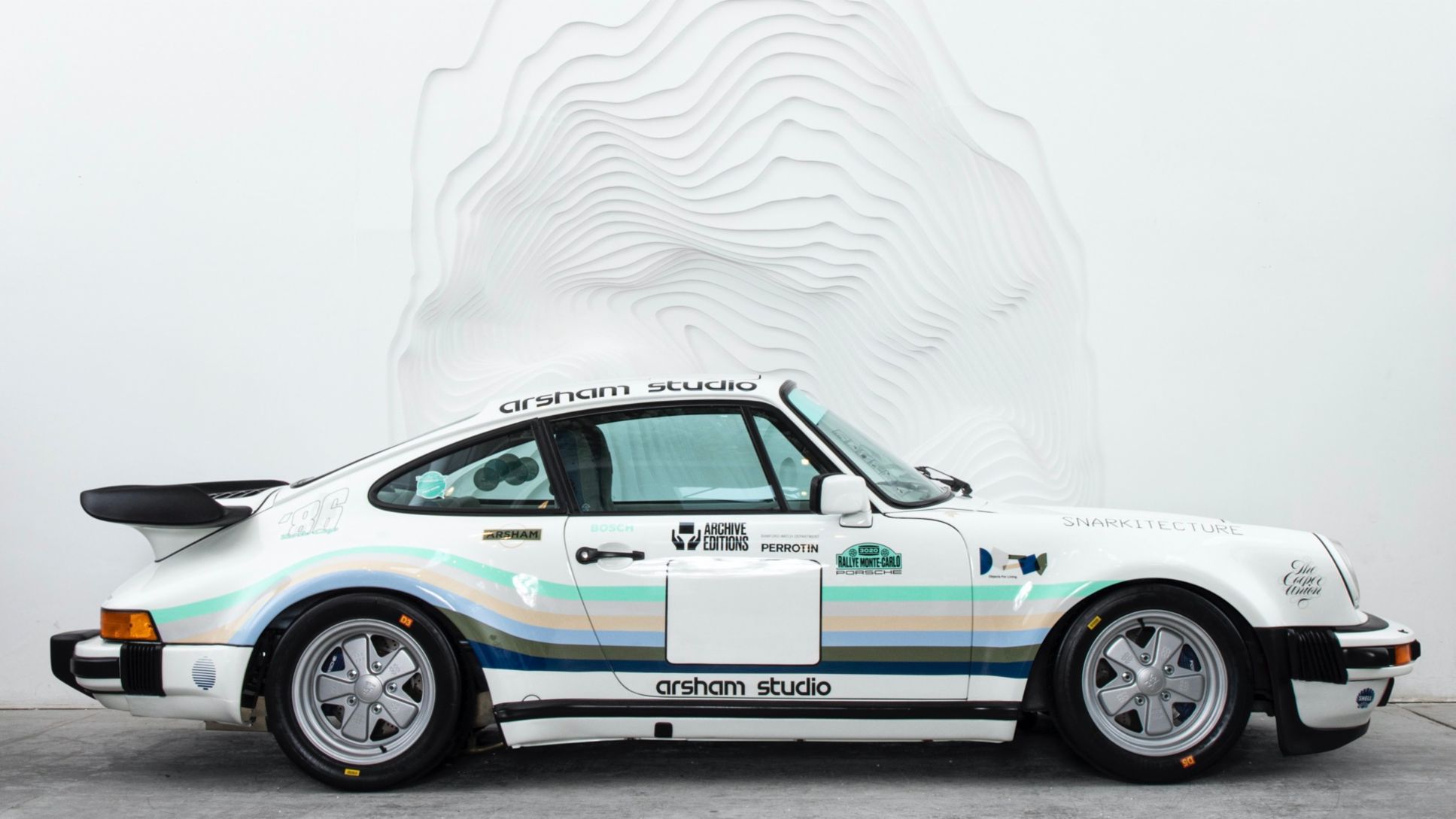 911 Turbo (930) Daniel Arsham, 2020, Porsche AG. Zdroj: Newsroom