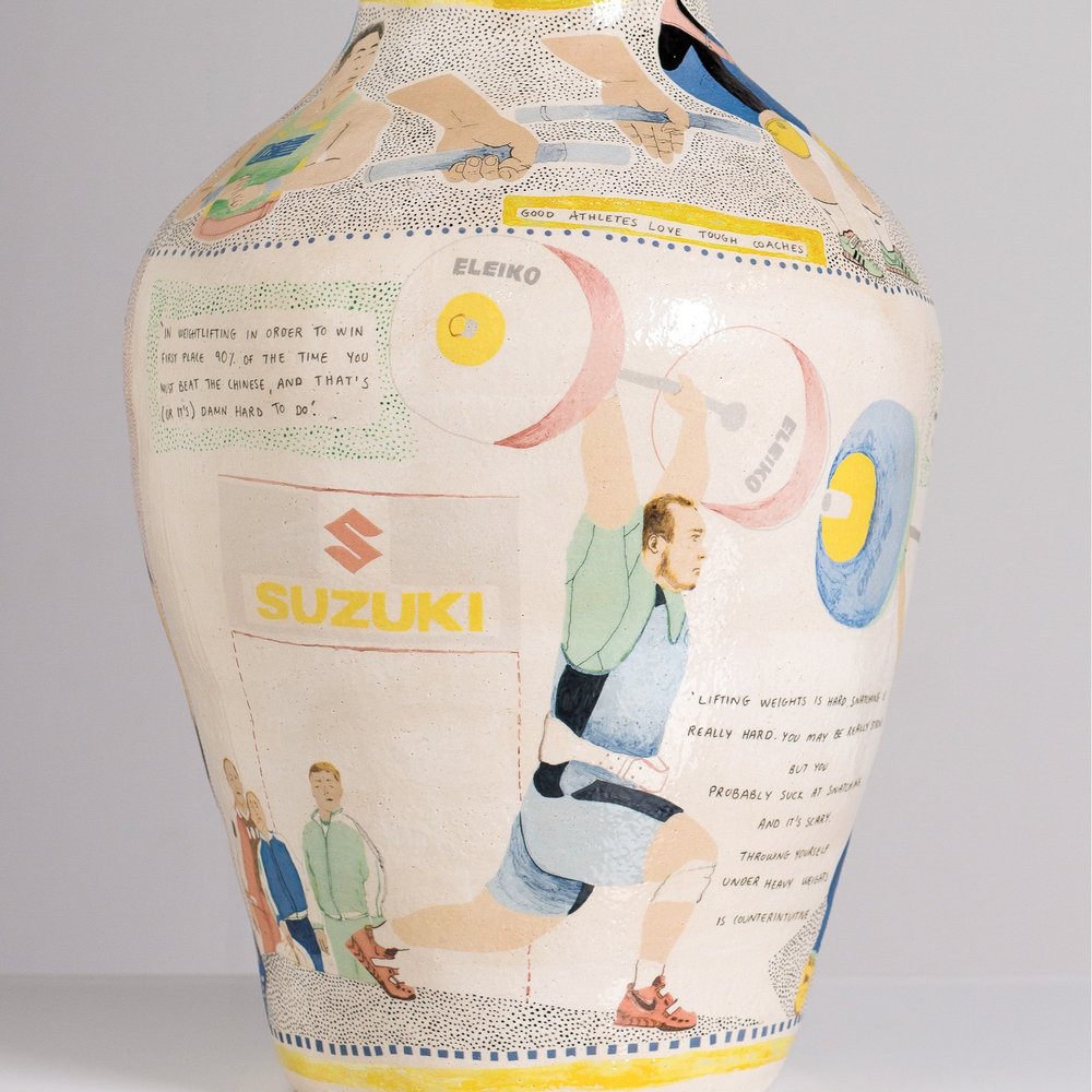 Weightlifting Vase. Source: official website of the author