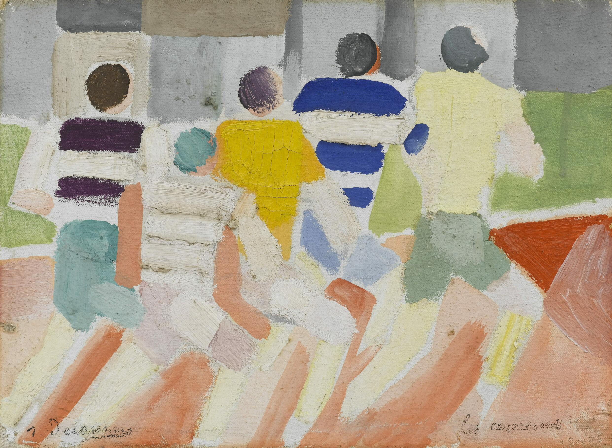 Robert Delaunay, Runners, cca 1924–1926. Zdroj: Musée Marmottan Monet