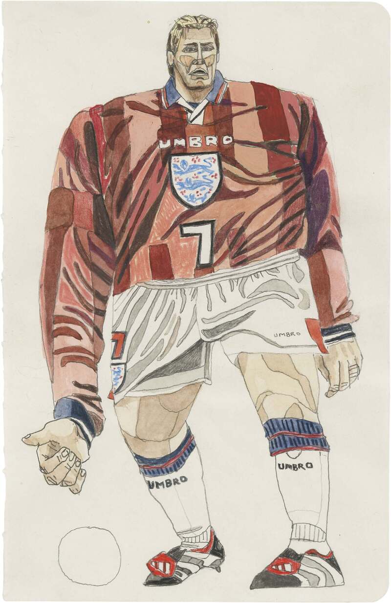 Julian Pace, Beckham, zdroj: Sotheby's