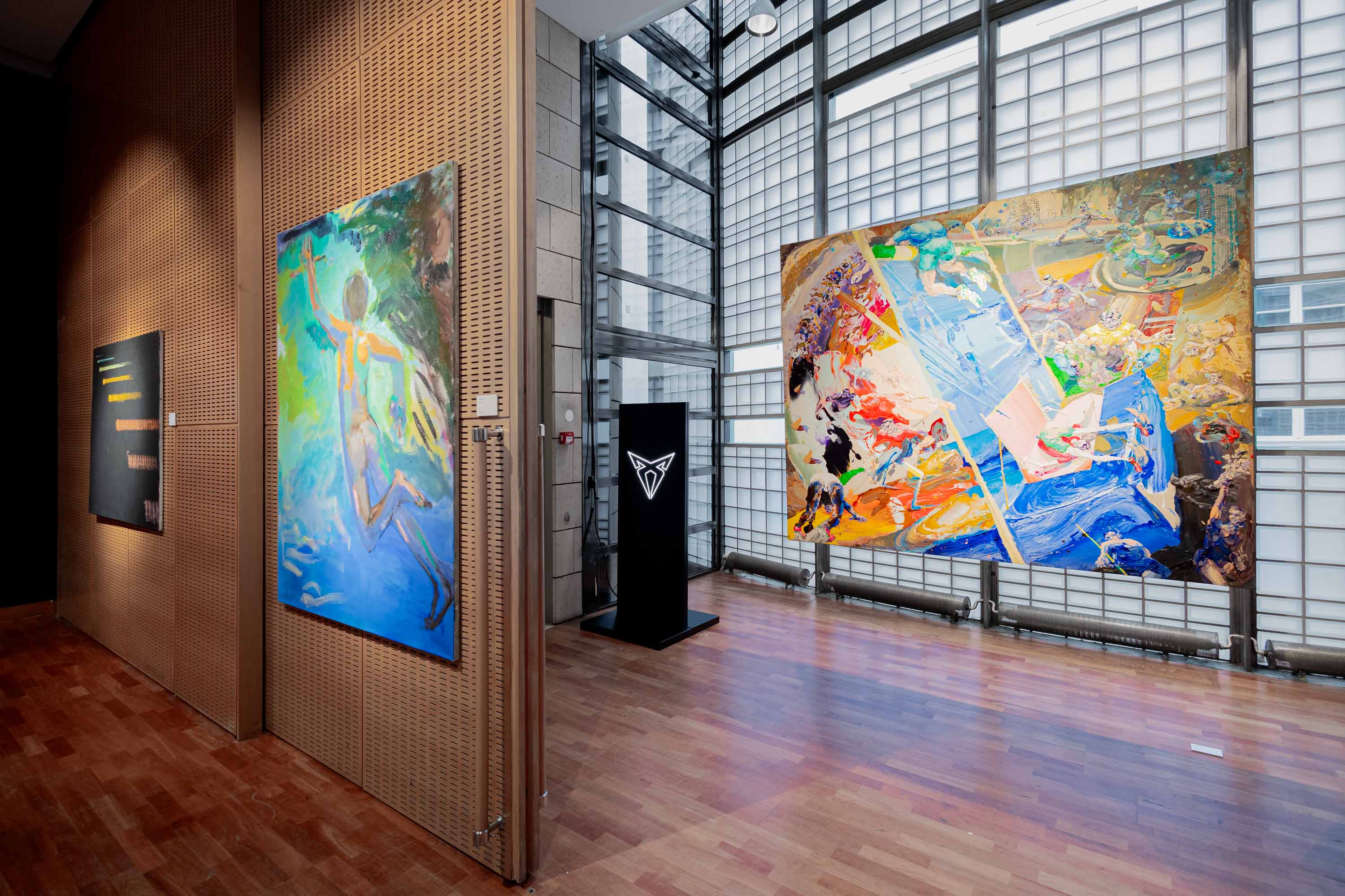 View of the Art Grand Slam exhibition, photo: Marek Volf