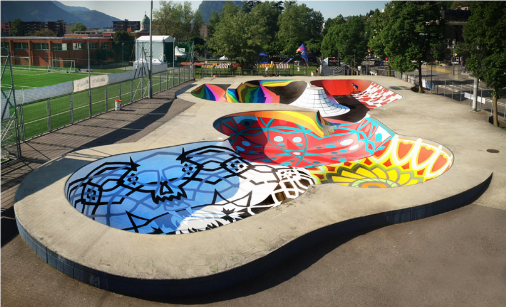 Skatepark Lugano. Source: Designboom