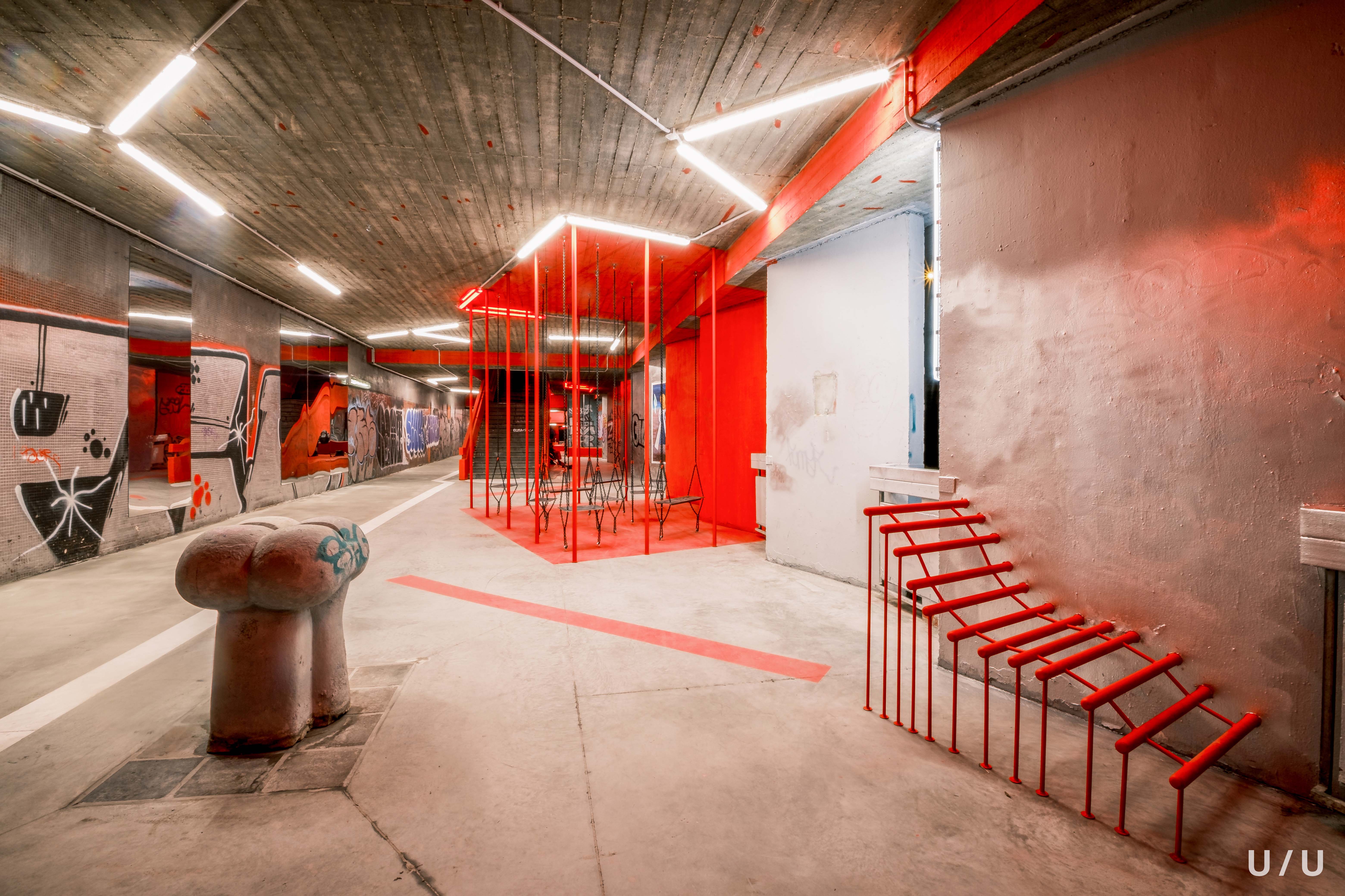 Skatepark at Vltavská. Source: U/U Studio